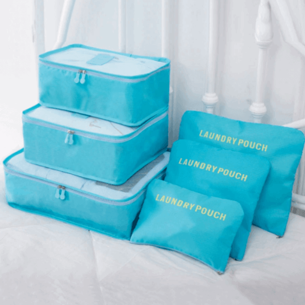 Set organizador de equipaje – 1+1 GRATIS Bolsas de almacenamiento de viaje que ahorran espacio