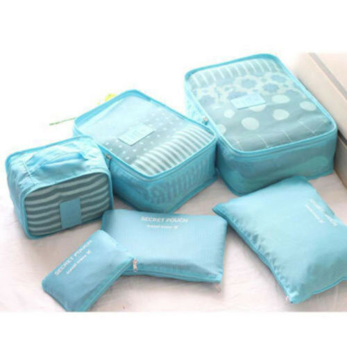Set organizador de equipaje – 1+1 GRATIS Bolsas de almacenamiento de viaje que ahorran espacio