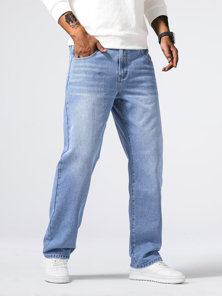 Relaxed Fit Regular Herre Jeans - Lucas