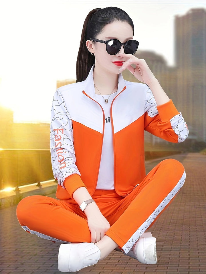 Komfortabel og stilfuld træningsdragt til damer – Sabine