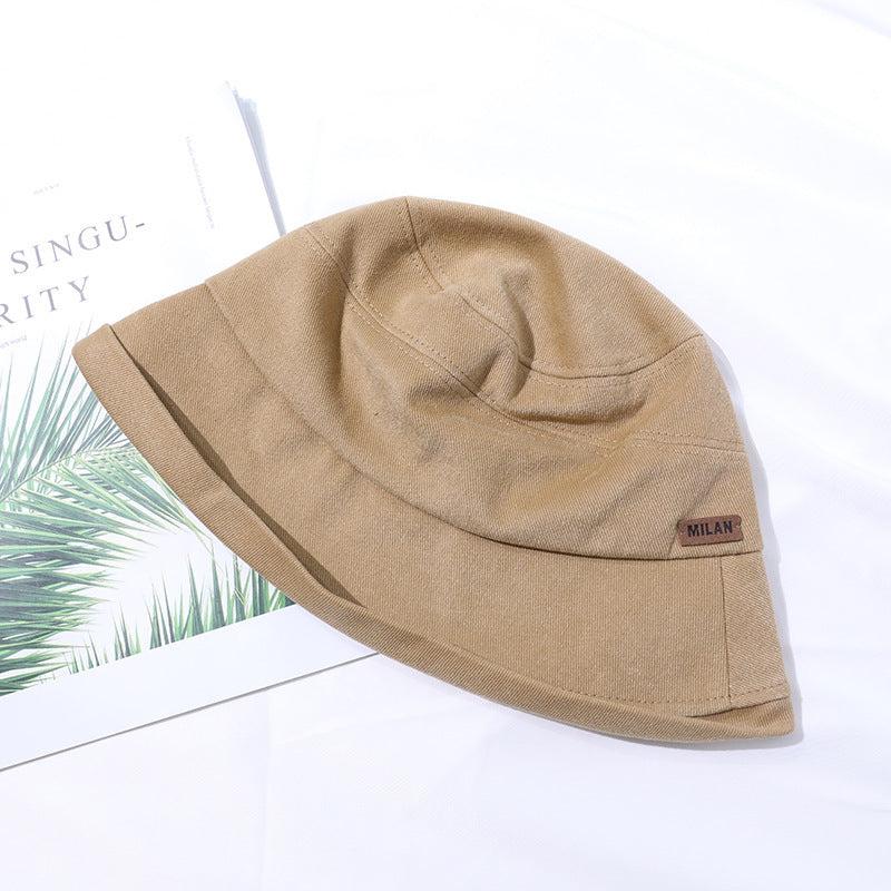 Light summer bucket hat with fine seam look – StitchShade