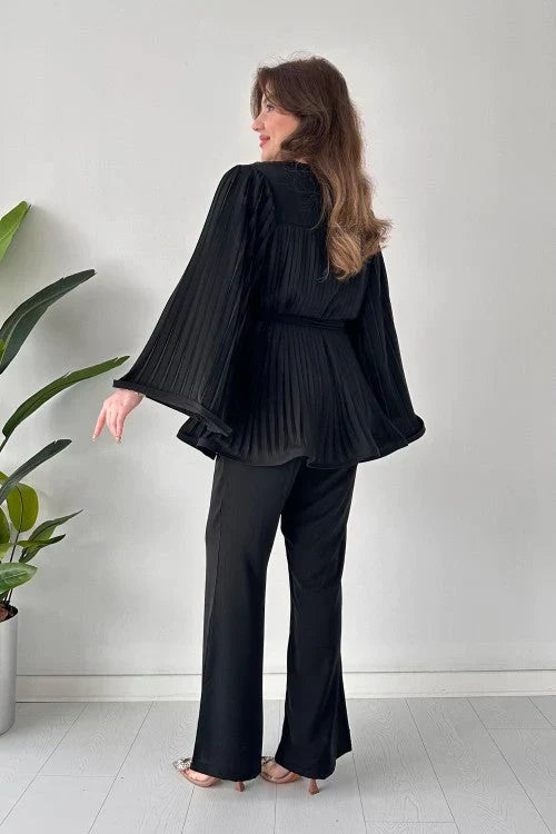 Conjunto de ropa plisada para mujer – Selene
