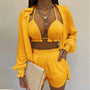 Stylisches 3-teiliges Sommeroutfit für Strand und Pool - TropenGlow