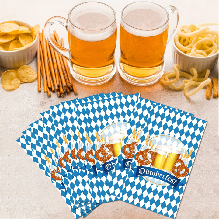Servilletas de papel (120 piezas) – WiesnServus Oktoberfest 2025