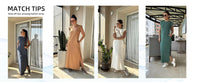 Vestido maxi aireado con bolsillos para mujer – Romy