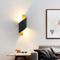 Modern Spiral LED Wall Light - TwistLight