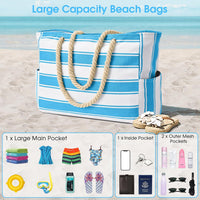 Water- and sandproof oversized beach bag – SandAway