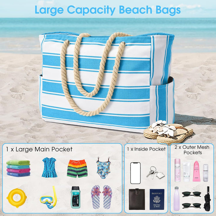 Water- and sandproof oversized beach bag – SandAway