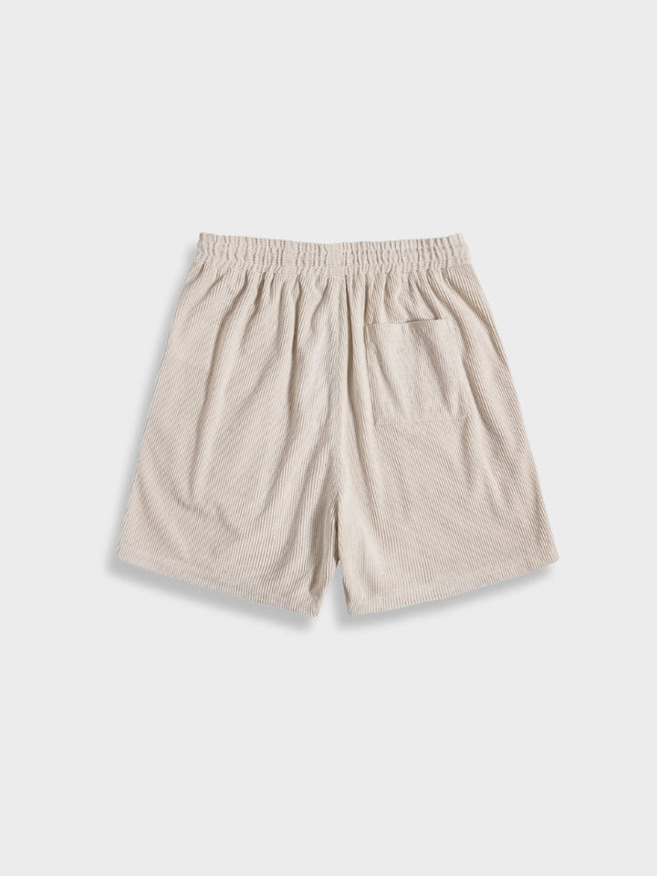 Pantalones cortos de pana para hombre con cierre de botón – Sven