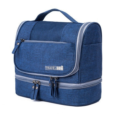 Large Hanging Toiletry Bag Organizer – Travel Case with Multiple Compartments