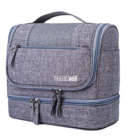 Large Hanging Toiletry Bag Organizer – Travel Case with Multiple Compartments
