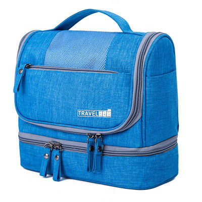 Large Hanging Toiletry Bag Organizer – Travel Case with Multiple Compartments