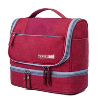 Large Hanging Toiletry Bag Organizer – Travel Case with Multiple Compartments