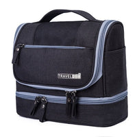 Large Hanging Toiletry Bag Organizer – Travel Case with Multiple Compartments