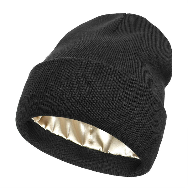 Winter hat with silk lining - Noor