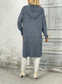Long Women's Knit Cardigan for Autumn & Winter – Elara
