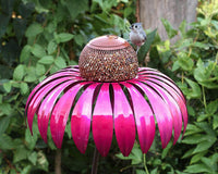 Blomsterformet fuglehus - FloraFeeder