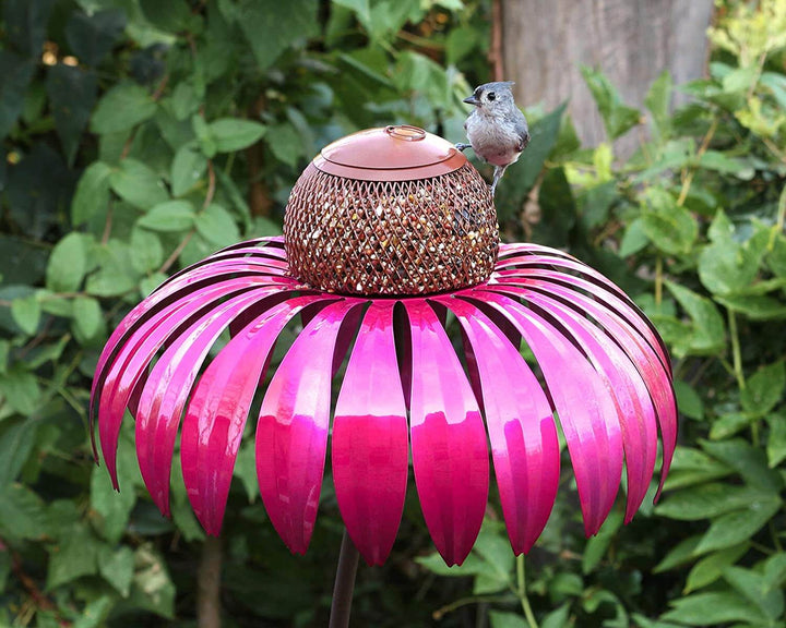 Blomsterformet fuglehus - FloraFeeder
