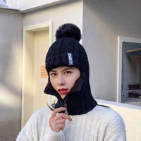 Balaclava de punto para mujer - Amara