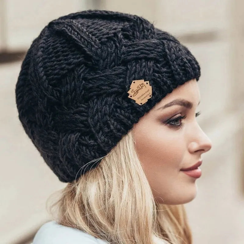 Comfortable Knit Hat - Elena