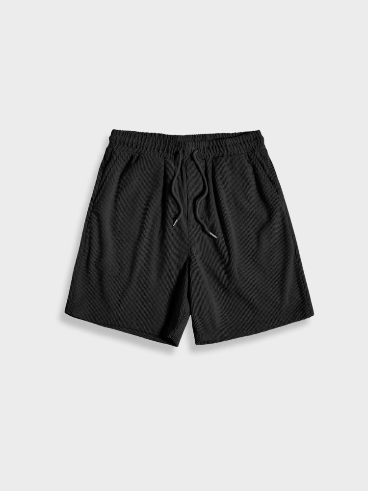 Pantalones cortos de pana para hombre con cierre de botón – Sven