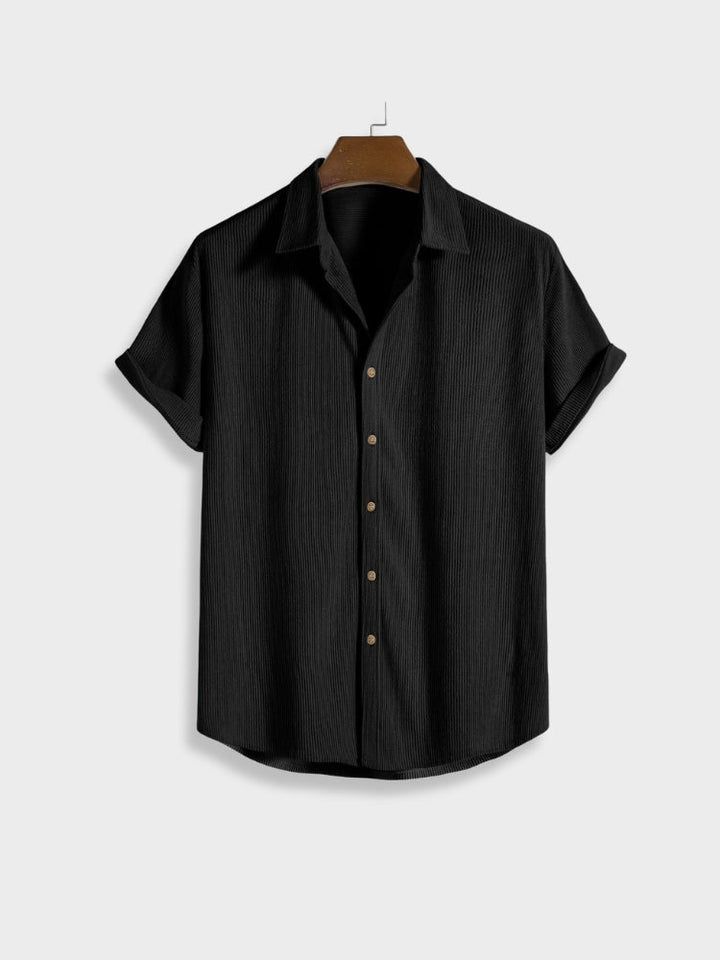 Pantalones cortos de pana para hombre con cierre de botón – Sven
