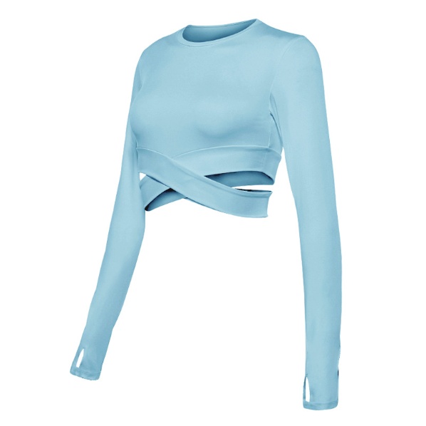 Sømløs Pilates- og Yoga-top – Sophia