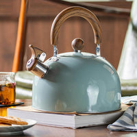Hervidor de agua de acero inoxidable con silbato – Kavana