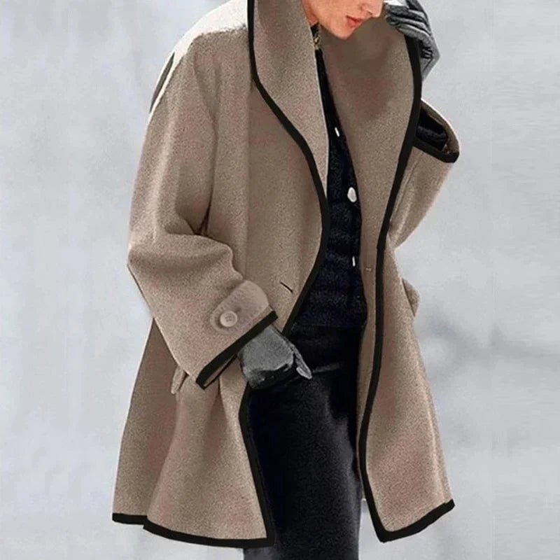 Warmer Winter Wool Women's Trench Coat – Emma