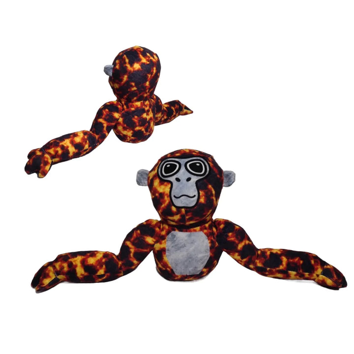 Colorful Gorilla Plush Figure – FunkyGorilla