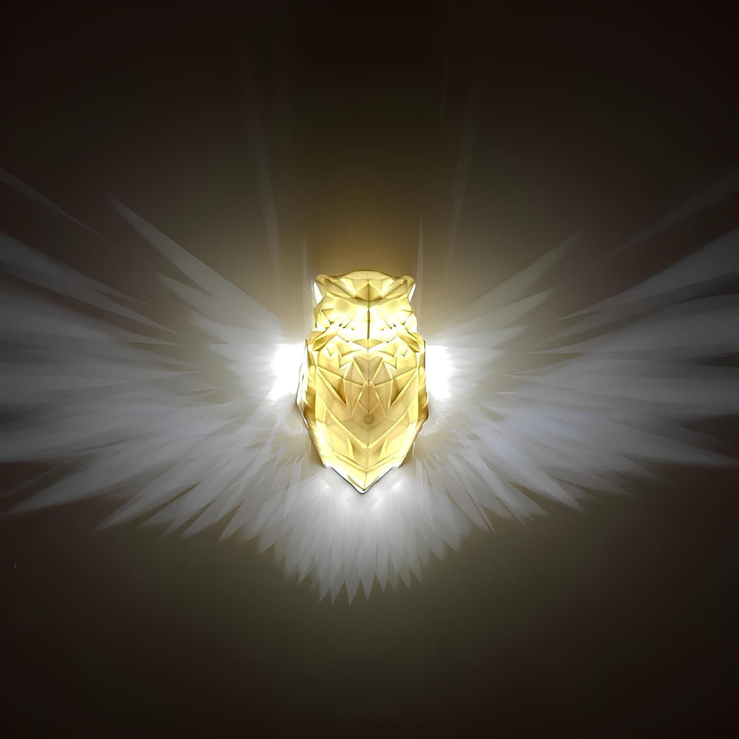 Aplique de pared con alas iluminadas - LumaWings