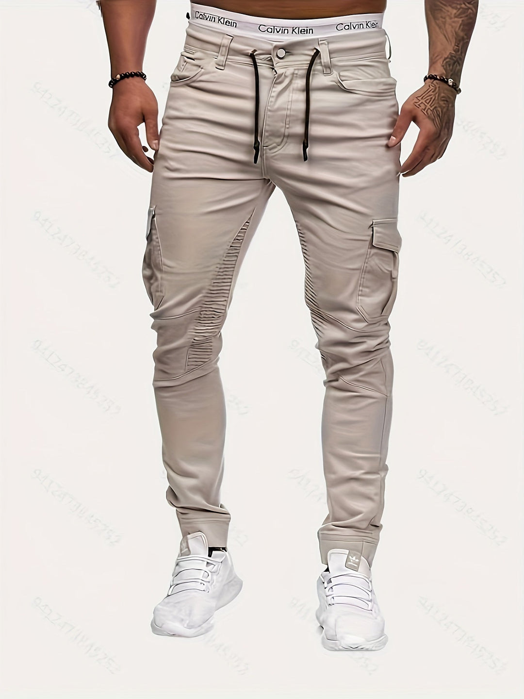 Smart herre stretchbukser i streetstyle - Daan