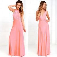 Versatile Elastic Wrap Dress - Denise