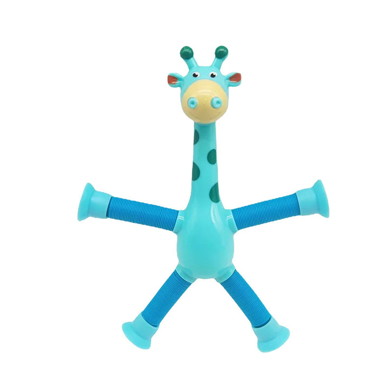 Flexible giraffe toy with suction cup - StretchyGiraffe