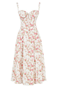 Büstier Sommerkleid mit Taillenkorrektor - Isabella