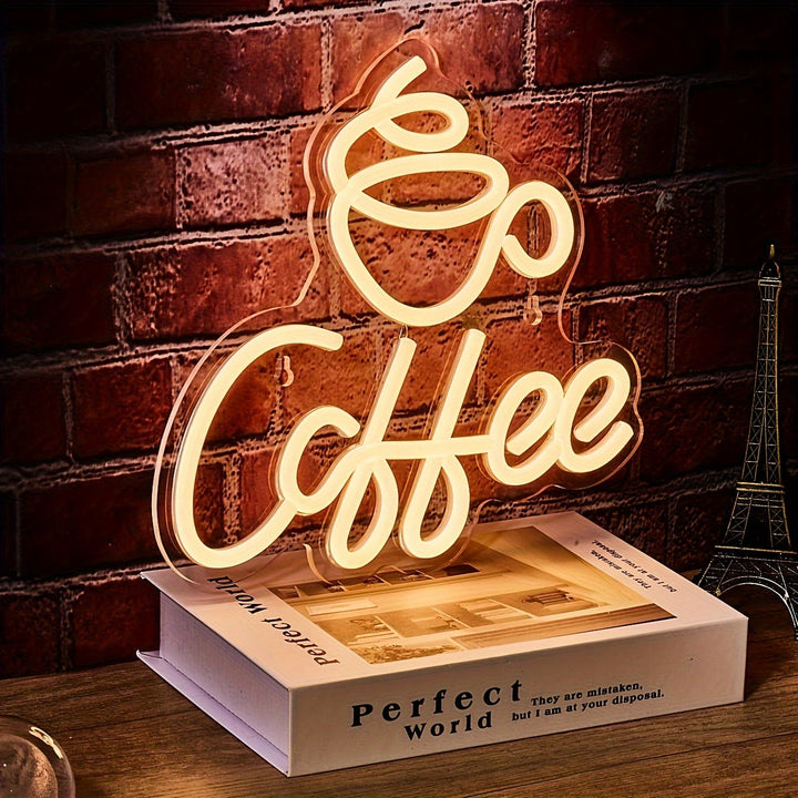 LED neon sign in coffee style – Jules