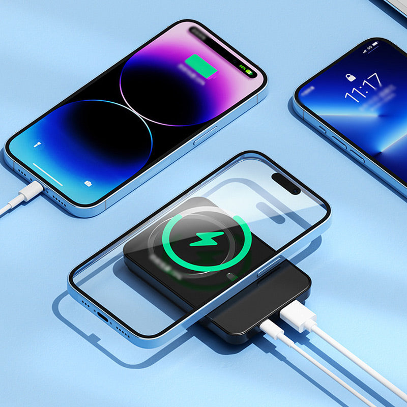 Power Bank 20000mAh Fast Charger Wireless C2 4