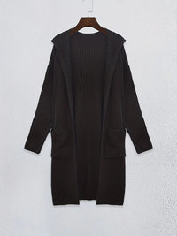 Long Women's Knit Cardigan for Autumn & Winter – Elara