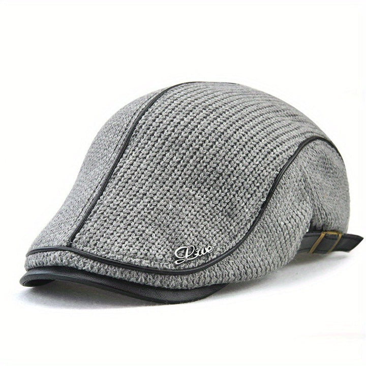 Unisex knitted beret hat warm & fashionable for autumn and winter – Elias