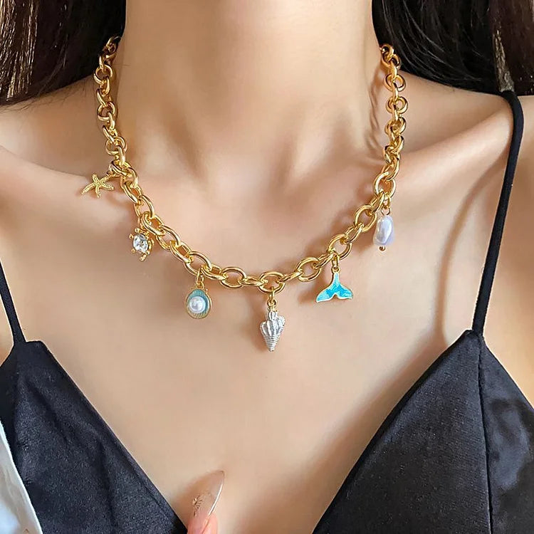 Boho Shell Necklace – Naya