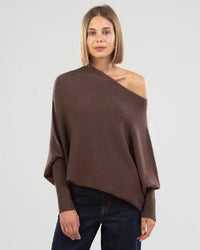 Asymmetrical Oversized Women's Sweater – Sophia