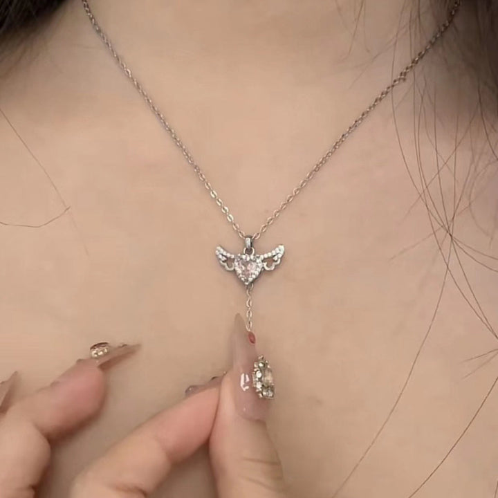 Collar de alas de ángel encantadoras - Livia