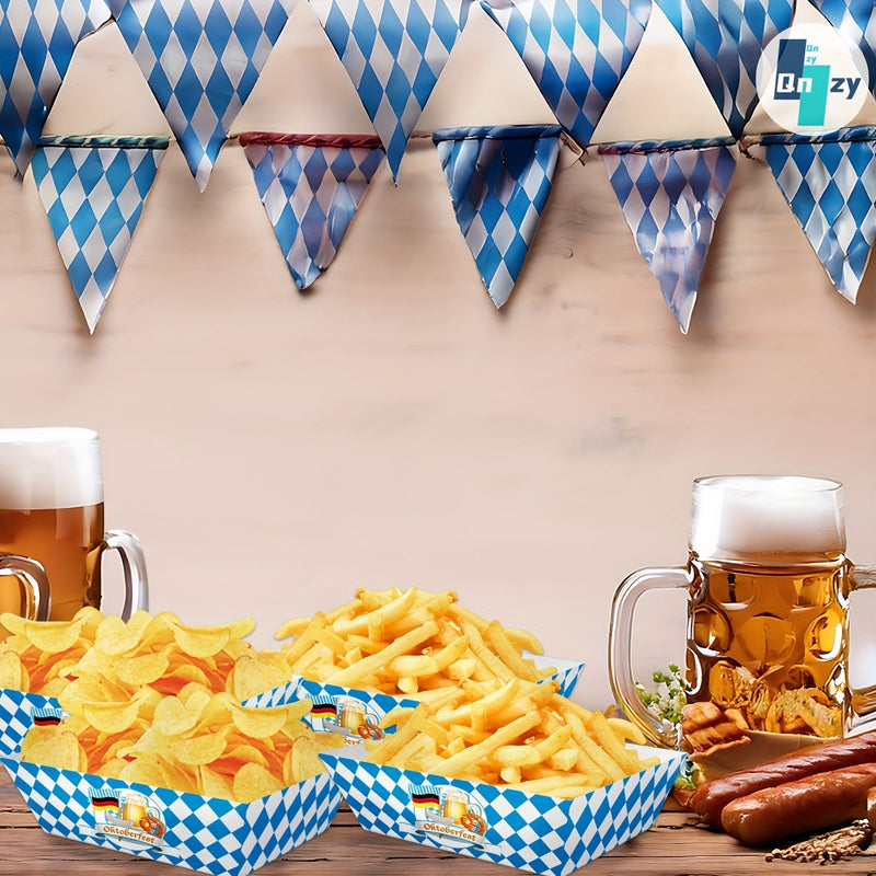 Set de platos para snacks de papel (2×20 piezas) – WiesnBox Oktoberfest 2025