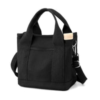 Stilfuld Lille Canvas Dame Skuldertaske – CitySling
