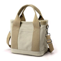 Stilfuld Lille Canvas Dame Skuldertaske – CitySling