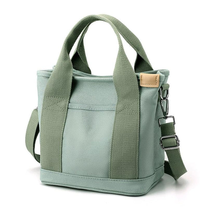 Stilfuld Lille Canvas Dame Skuldertaske – CitySling
