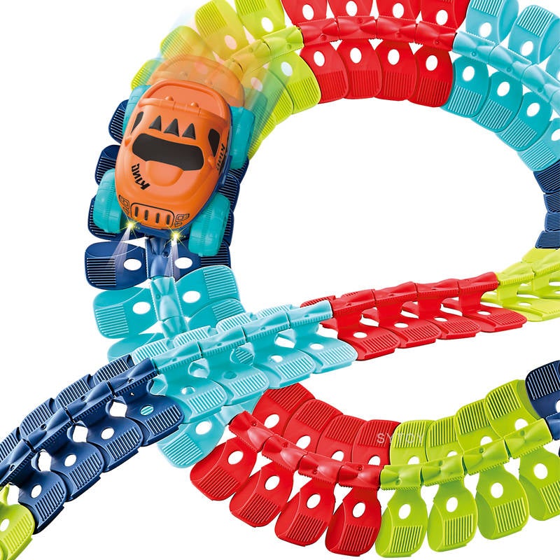 Fleksibel Montessori lekejernbane – FlexiTrack