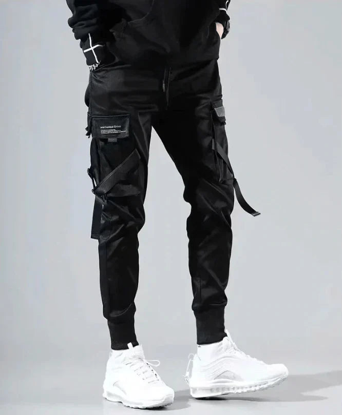 Multi-Pocket Hip-Hop Herren Cargo Hose – Dante
