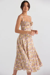 Büstier Sommerkleid mit Taillenkorrektor - Isabella