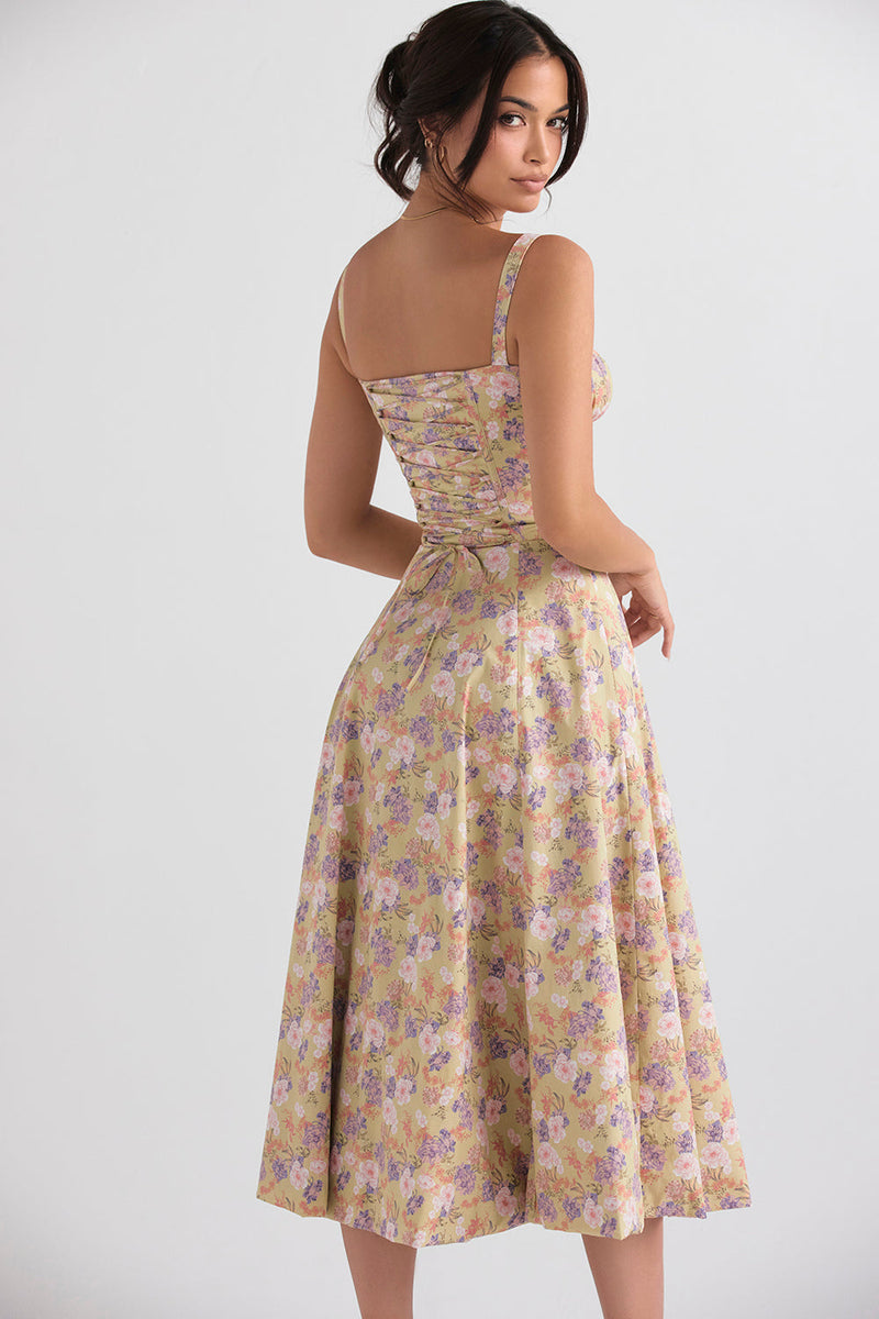 Büstier Sommerkleid mit Taillenkorrektor - Isabella